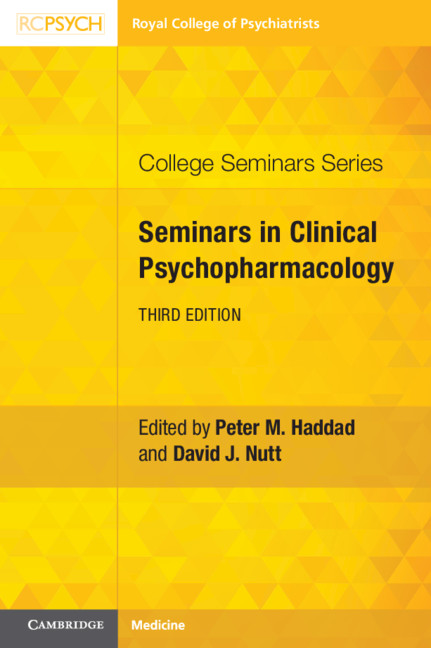 Seminars in Clinical Psychopharmacology 3rd Edition